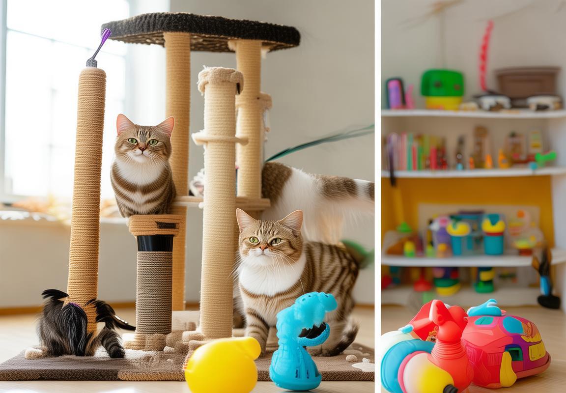 猫咪的玩具选择：如何让它们保持活跃